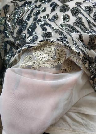 Нова блузка atmosphere з вишивкою паєтками5 фото