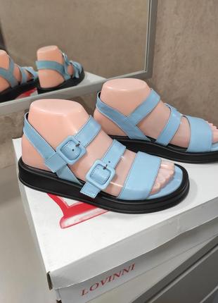 Босоніжки жіночі, шкіра