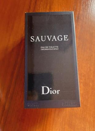 Dior sauvage 100мл чоловіча туалетна вода діор саваж мужская туалетная вода диор саваж