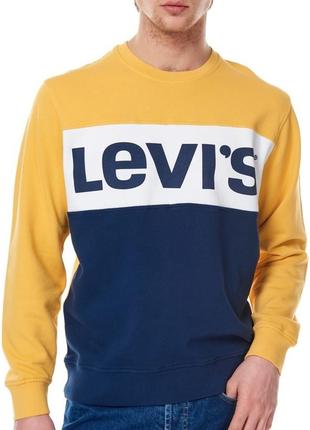 Мужской свитшот levis, размер l-xl2 фото