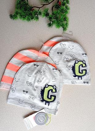 Шапочки тоненькие трикотажные