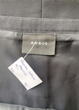 Юбка, шелк, премиум бренд akris3 фото