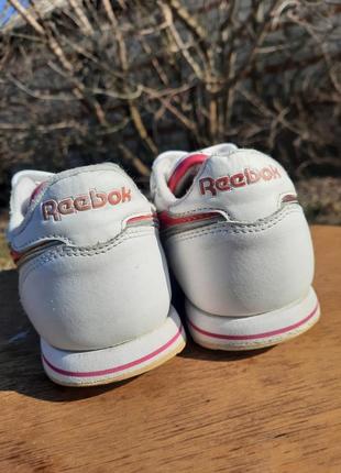 Оригінал, шкіряні кросівки reebok classic,  розмір 344 фото