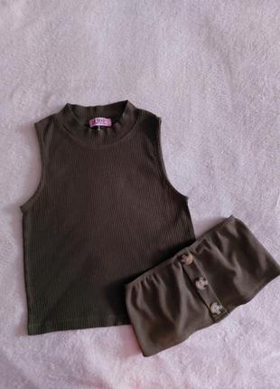 Топ в рубчик, майка i saw it first (zara), la shady, 14 , 164 зріст, американка