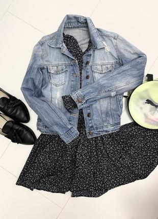 Джинсова куртка zara 2