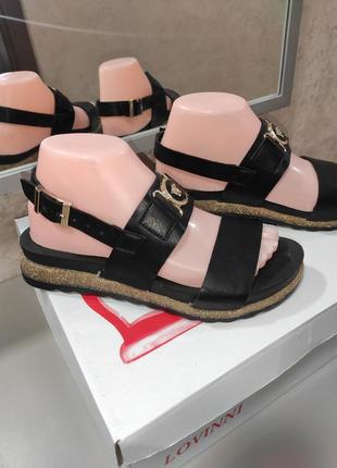 Босоножки женские, кожа