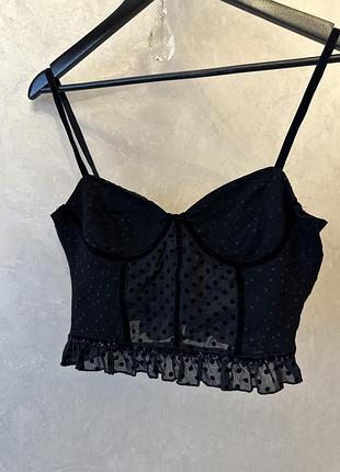 Корсетний топ topshop