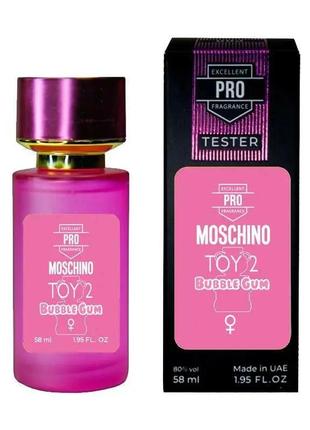 Moschino toy 2 bubble gum tester pro женский 58 мл1 фото