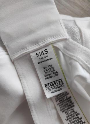 Комфортный бюстгальтер минимайзер  хлопок m&s9 фото