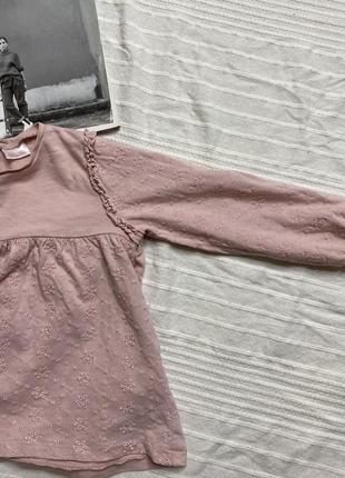 Рожевс кофтина зара 2-3 98р. 3