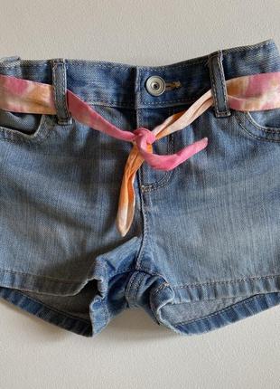 Джинсовые шорты для девочки от children place
