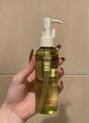 Корейська гідрофільна олія з екстрактом зеленого яблука: innisfree