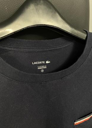 Лонгслив футболка lacoste longsleeve4 фото