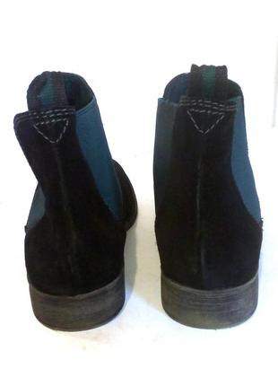 Стильные замшевые демисезонные ботинки челси от бренда tamaris, р.39 код b39695 фото