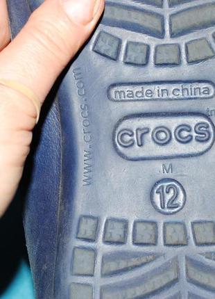 Шлепанцы crocs 46 размер 4