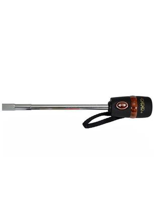 Зонт складной три слона m8105 полный автомат черный