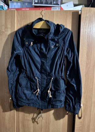 Синя куртка, вітровка maison scotch