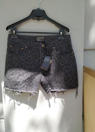 Шорты короткие джинсовые