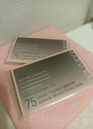 Серветки з матуючим ефектом mary kay