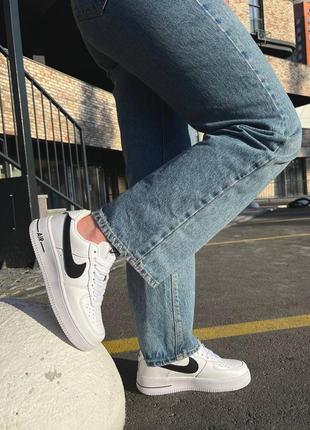 Супер кросівки nike force low white black4 фото