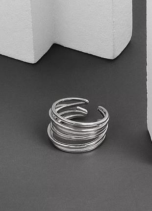 Кільце колечко кольцо перстень каблучка стильне модне нове срібло s925