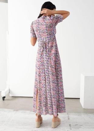 Сукня &amp; other stories floral print maxi dress / 343 фото