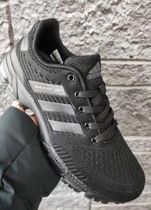 Текстильные мужские кроссовки adidas marathon t2 фото