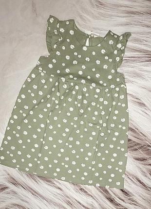Гарний сарафанчик з ромашками від h&m   1,5-2 р (92 см)