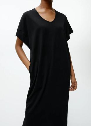 Сукня arket oversized jersey dress /l1 фото