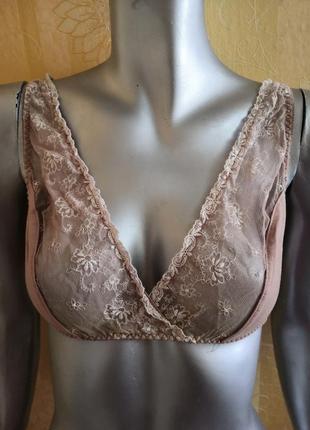 Бюстгальтер з мереживом, розмір 44
