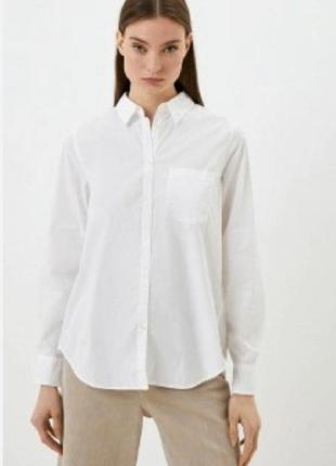 Gap женская хлопковая рубашка оверсайз, рубашка прямого кроя в стиле кэжуал, рубашка свободного кроя в стиле кэжуал, блузка, блуза