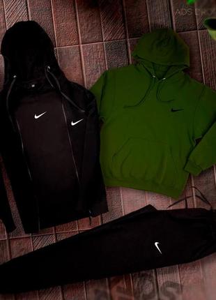 Якісний❤️чоловічий  nike спортивний костюм 4 в 1 худі+худі+футболка+штани
❤️ твій ідеальний повсякденний   костюм  в якому зручно і стильно.3 фото