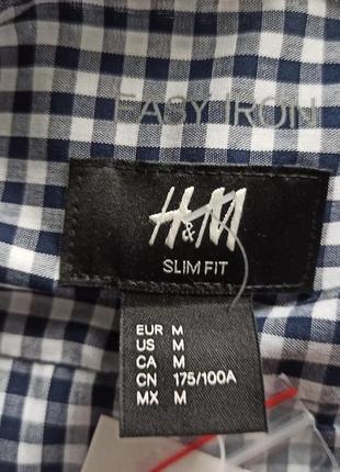 Стильная, слегка приталенная рубашка h&m4 фото