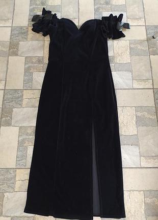 Плаття велюрове