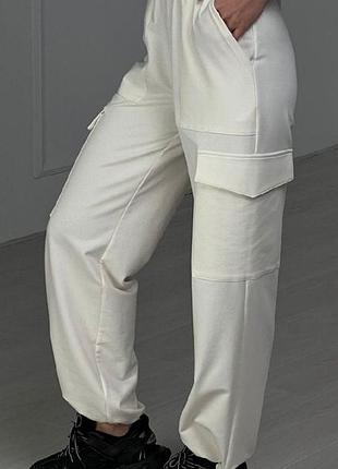 Штани карго трикотажні alpini firenze, італія