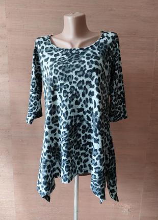💙🌟💜 оригинальная туника анимал принт