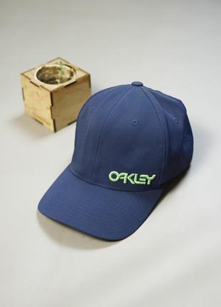 ▪️oakley чоловіча кепка▪️бейсболка з вишитим логотипом l xl синя глибока billabong nike