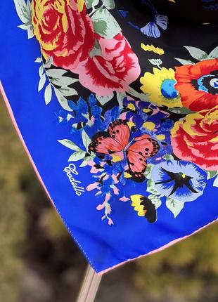 Codello італія шовк яскравий стильний платок хустка оригінал6 фото