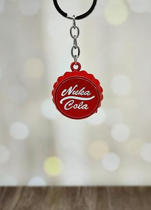 Металлический брелок nuka - cola. ядер - кола. fallout"  (брел0059)