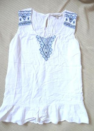 Майка с вышивкой post script 16