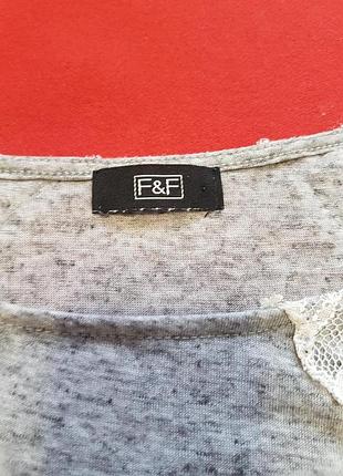 Кофточка с ажурными плечами от f&f 6