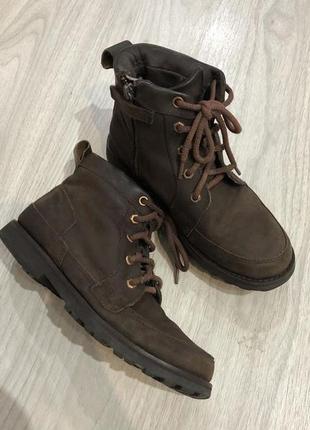 Оригинальные кожаные ботинки timberland4 фото