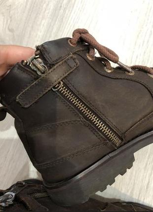 Оригинальные кожаные ботинки timberland3 фото