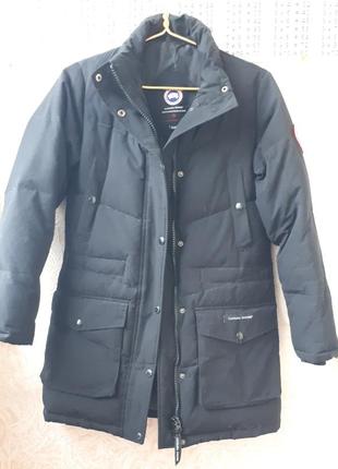 Cnada goose куртка черная xs