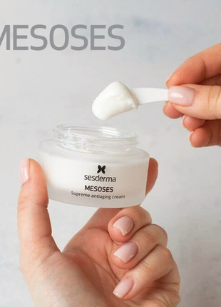 Sesderma mesoses supreme youth skin coctail - ультра-омолаживающий крем с эффектом мезотерапии8 фото