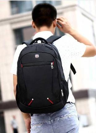 Шольный каркасный рюкзак для мальчика подростка. серый с черным7 фото