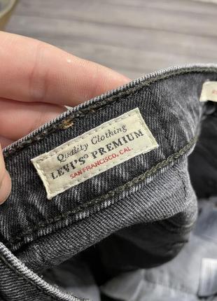 Джинсовые шорты levi’s straus 6