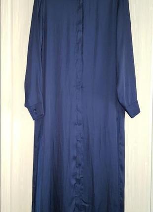 Стильне плаття-сорочка, туніка h&m з розрізами з боків.3 фото