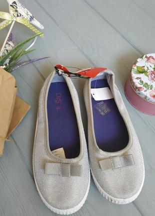 Классные тапочки мокасины на девочку 32 р италия
