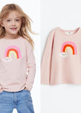 Реглан для дівчинки h&m 8-10
